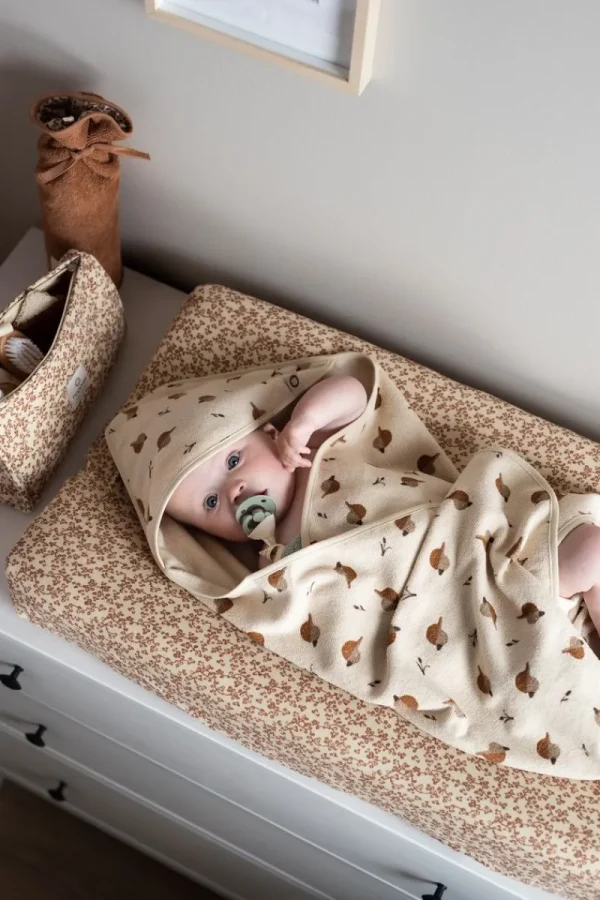 Noppies Badecapes & Wickeltücher | Zuhause-Badecape Printed Duck Baby Hooded Towel -