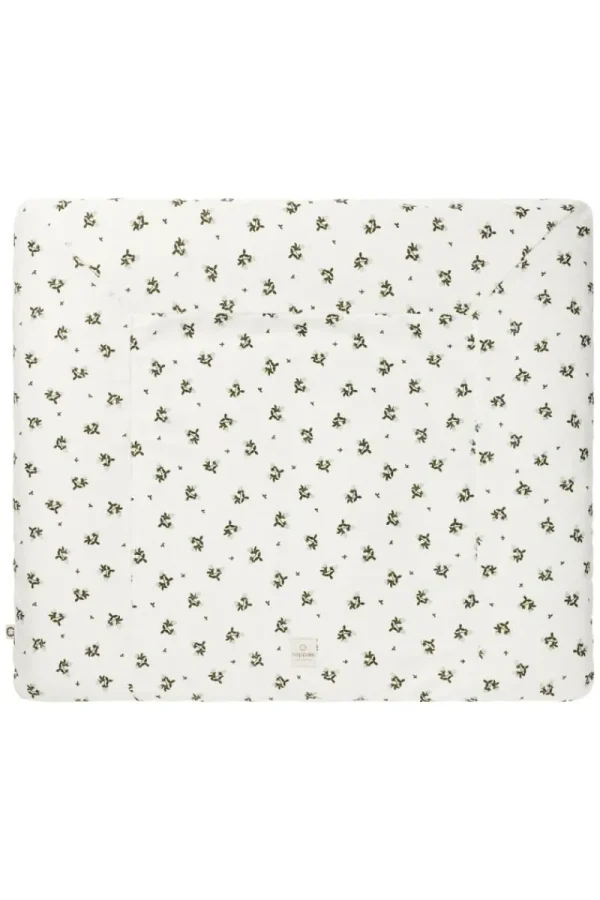 Noppies Wickelauflagenbezüge | Zuhause-Bezug Für Die Wickelunterlage Blooming Clover 77x87cm -