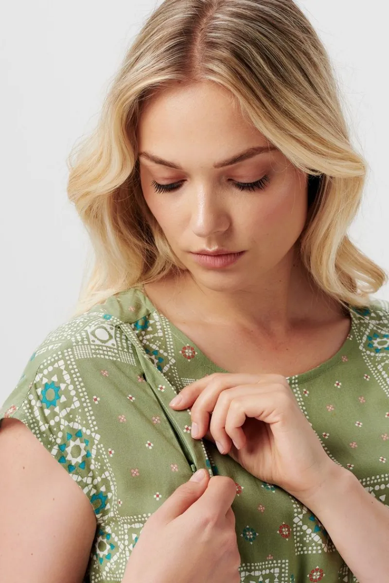 bluse__real_olive_14.webp Noppies Blusen | Blusen & Tuniken-Bluse -