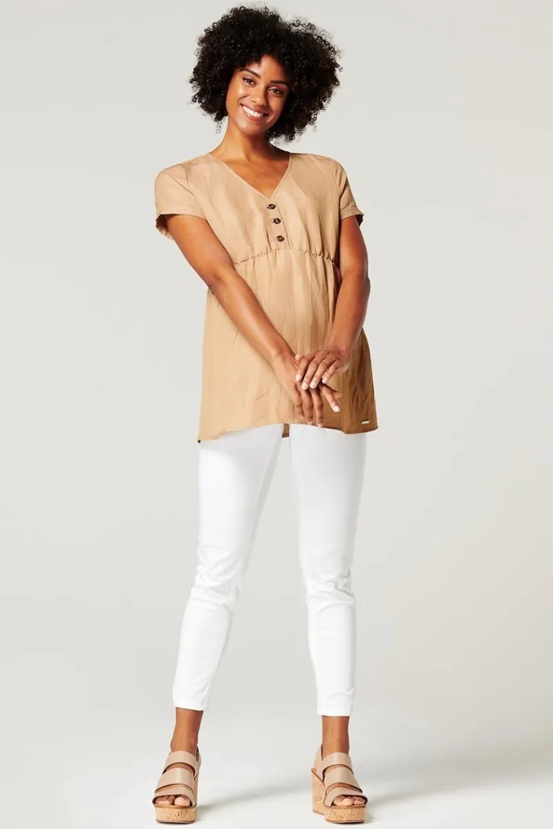 bluse__sand_7.webp Noppies Blusen | Blusen & Tuniken-Bluse -