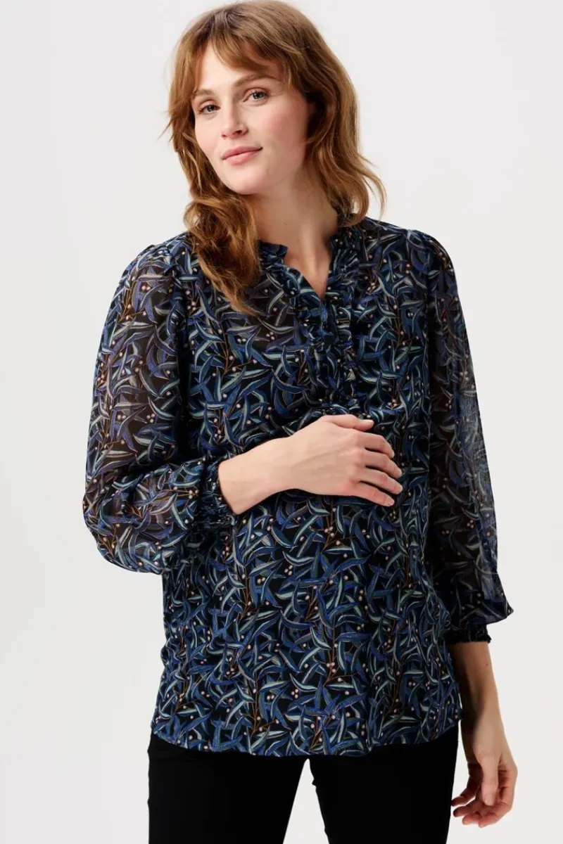 bluse_foggia__black_olive_7.webp Noppies Blusen | Blusen & Tuniken-Bluse Foggia -