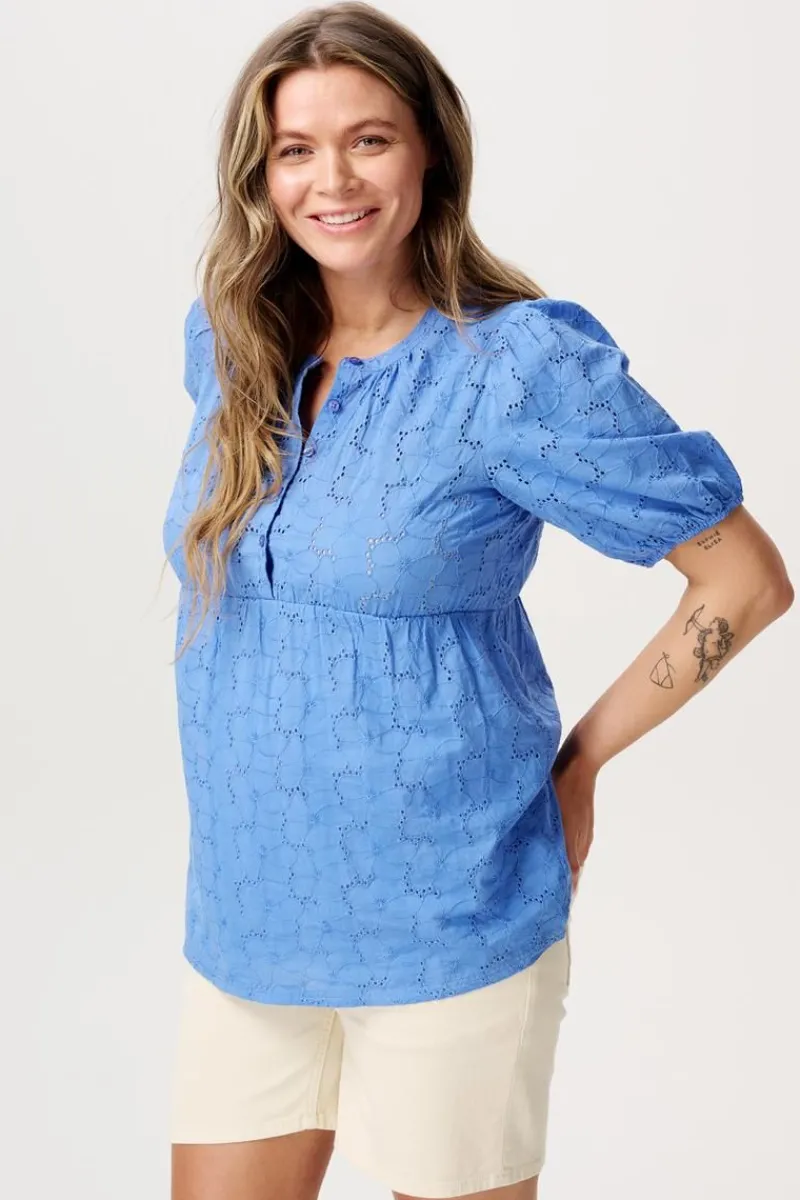 bluse_karlijn__cornflower_6.webp Noppies Blusen | Blusen & Tuniken-Bluse Karlijn -