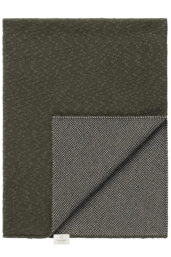 Noppies Decken | Babyzimmer-Decke Für Die Wiege Melange Knit 75x100 Cm -