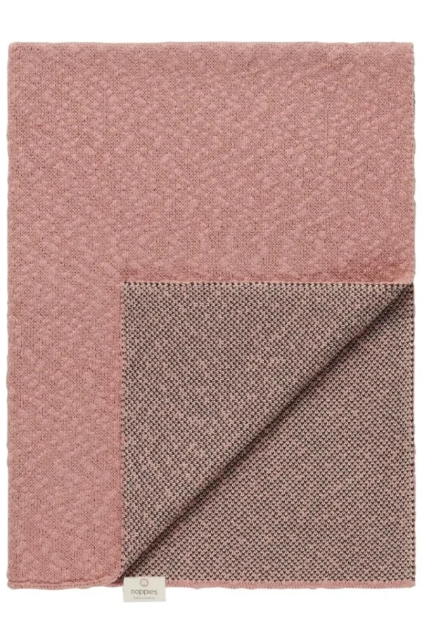 Noppies Decken | Babyzimmer-Decke Für Die Wiege Melange Knit 75x100 Cm -