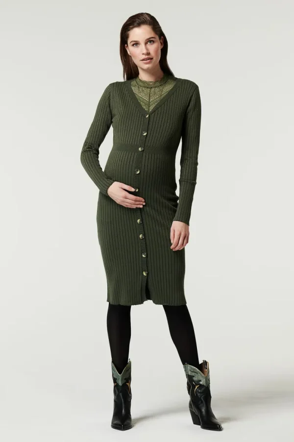 Noppies Kleider-Kleid Button Rib -