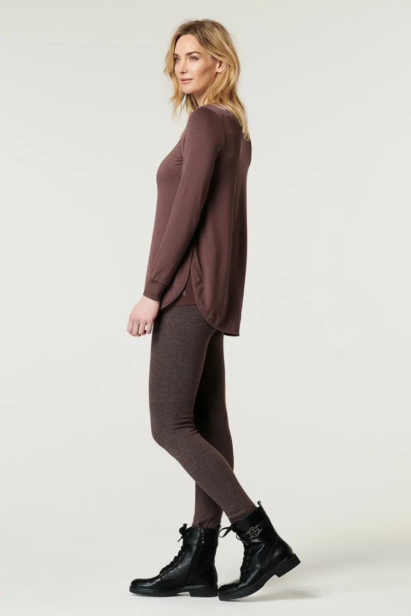 langarmshirt__coffee_17.webp Noppies Shirts | Shirts-Langarmshirt -