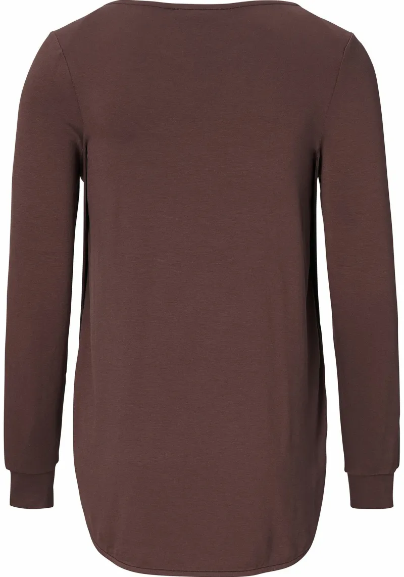 langarmshirt__coffee_3.webp Noppies Shirts | Shirts-Langarmshirt -