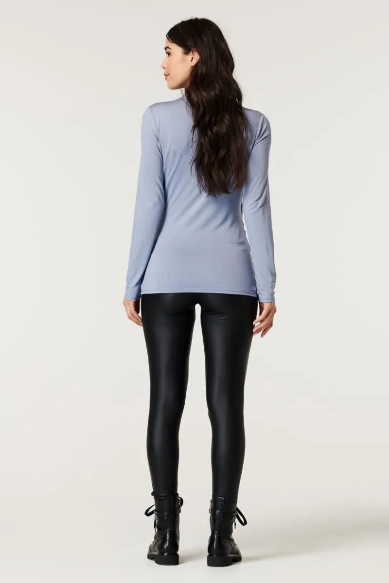 langarmshirt__grey_blue_9.webp Noppies Shirts | Shirts-Langarmshirt -