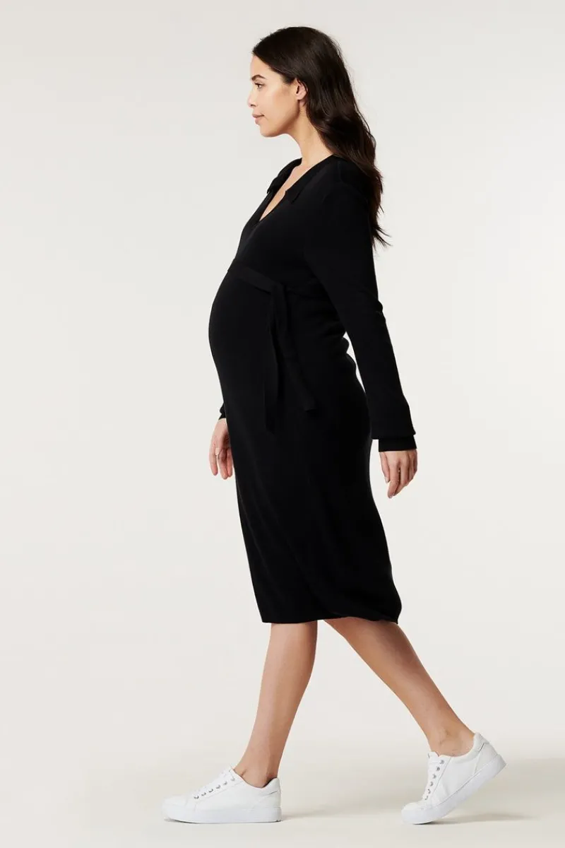 lounge_kleid__black_ink_5.webp Noppies Nachtwäsche | Slips-Lounge Kleid -