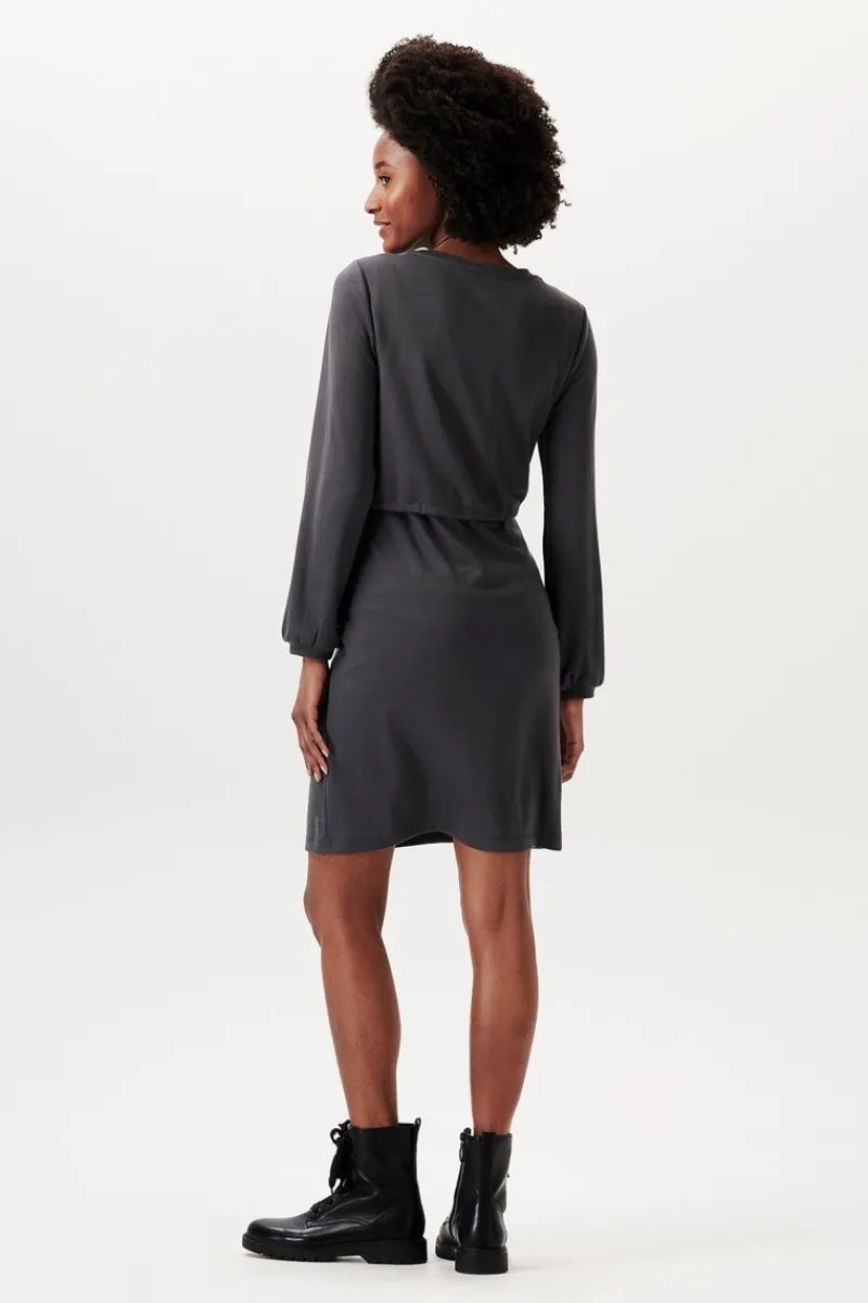 lounge_kleid__charcoal_gr_1.webp Noppies Nachtwäsche | Slips-Lounge Kleid -