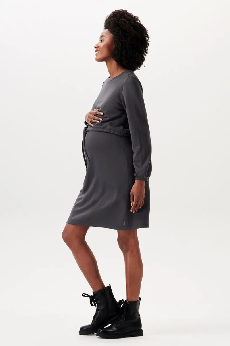 lounge_kleid__charcoal_gr_13.webp Noppies Nachtwäsche | Slips-Lounge Kleid -