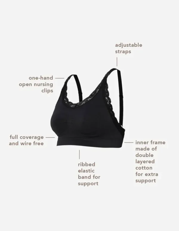 Noppies Bhs | Bhs-Nahtloser Still-BH Seamless Nursing Bra Lace -