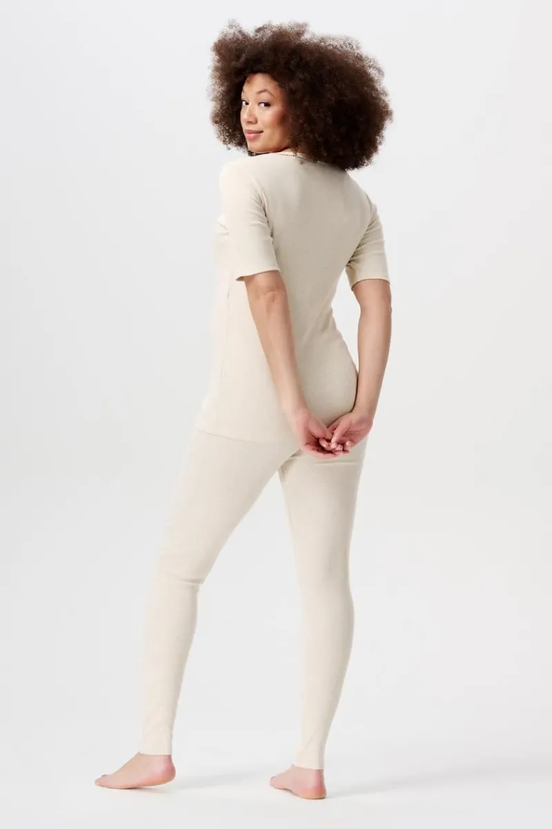 pyjamahose_gabri__oatmeal_8.webp Noppies Nachtwäsche | Slips-Pyjamahose Gabri -
