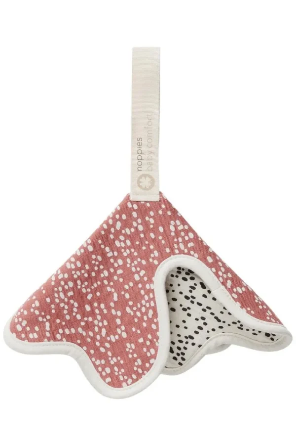 Noppies Lätzchen & Tücher | Zuhause-Schnullertuch Fancy Dot Clover Ø27 Cm -