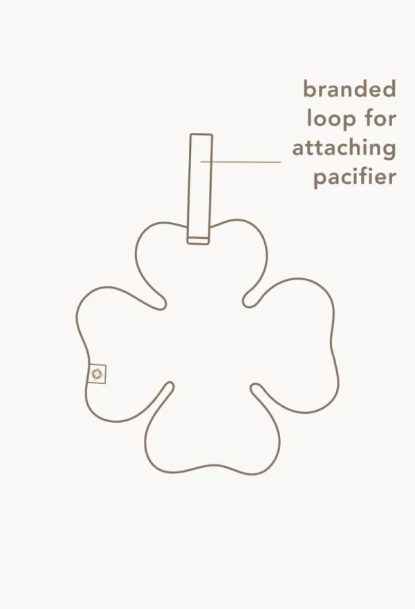 Noppies Lätzchen & Tücher | Zuhause-Schnullertuch Tiny Dot Ø27 Cm -