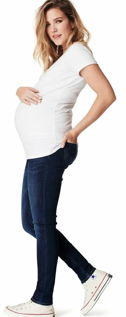 Noppies Jeans-Slim Umstandsjeans Mila Plus -