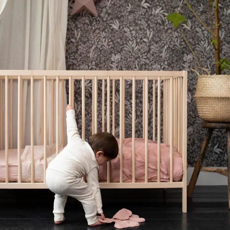 spannbetttuch_fr_das_bett_6-3.webp Noppies Spannbetttücher | Babyzimmer-Spannbetttuch Für Das Bettchen Botanical -