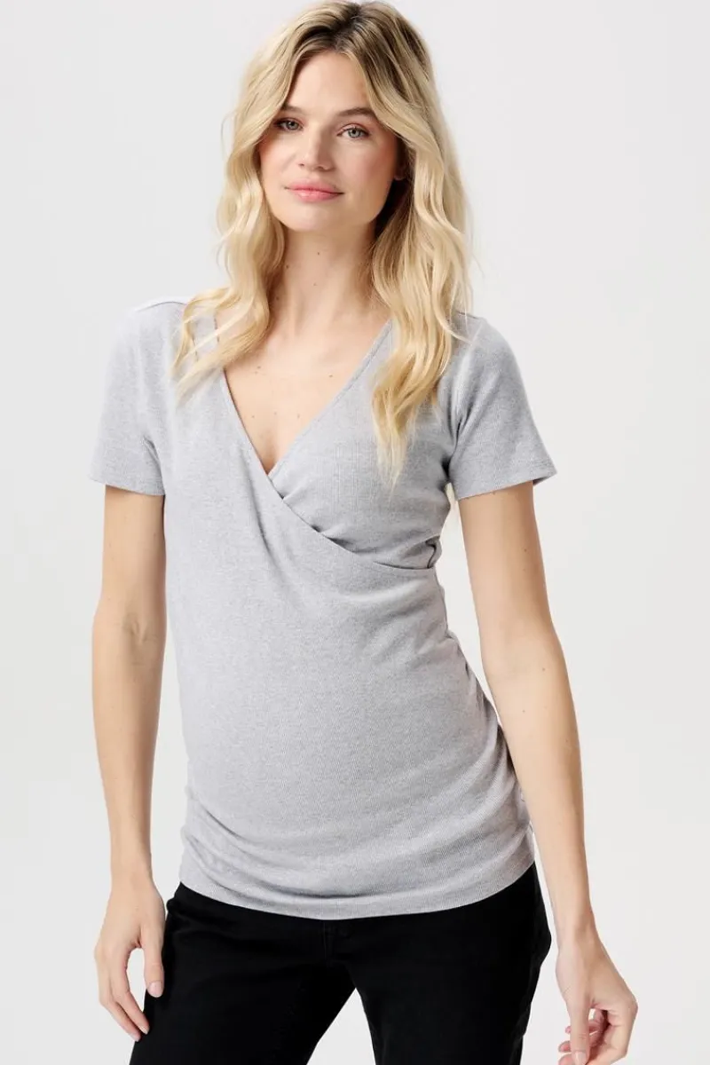 still_tshirt_sanson__grey_0.webp Noppies T-Shirts | T-Shirts-Still T-shirt Sanson -