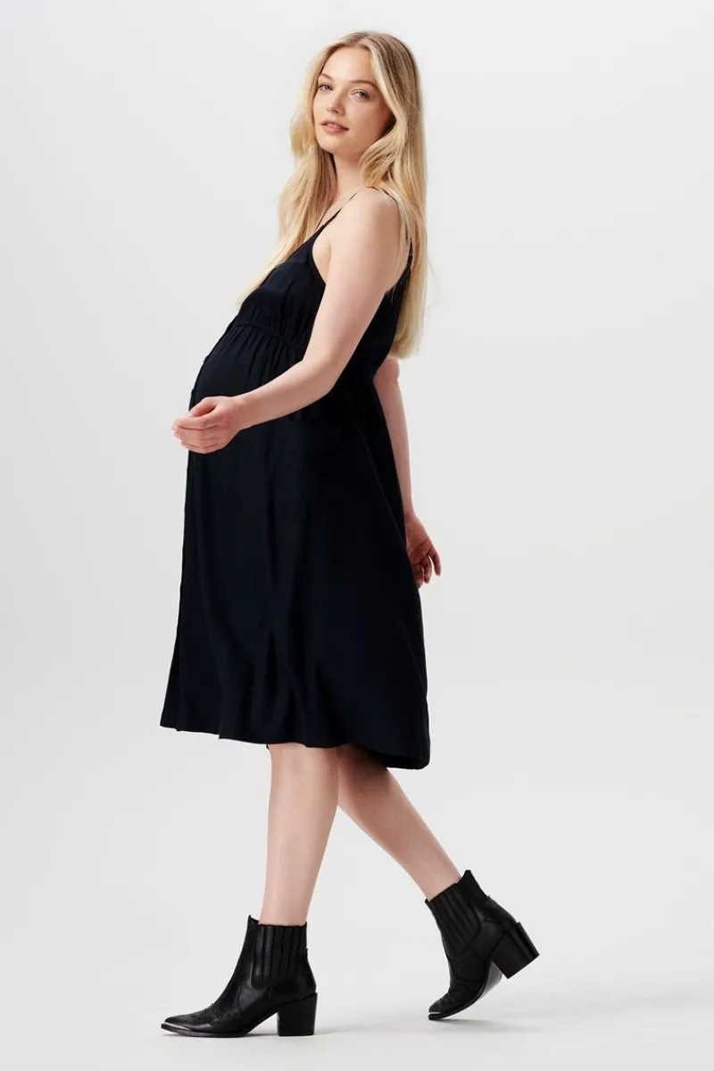 stillkleid__black_ink_15.webp Noppies Kleider | Kleider-Still-Kleid -
