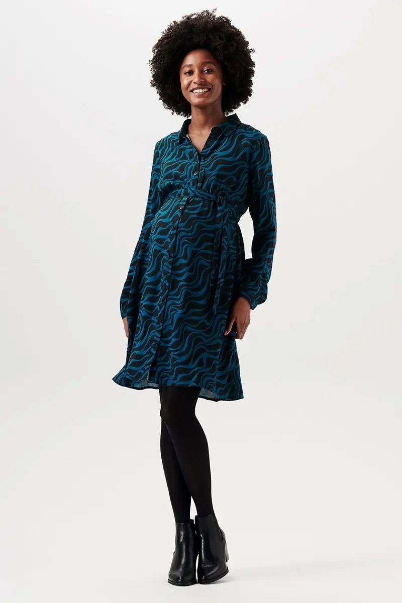 stillkleid__blue_coral_0.webp Noppies Kleider | Kleider-Still-Kleid -