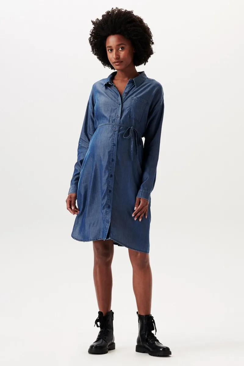 stillkleid__darkwash_0-1.webp Noppies Kleider | Kleider-Still-Kleid -
