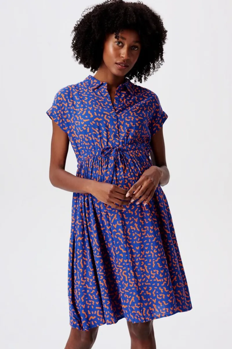 stillkleid__electric_blue_12.webp Noppies Kleider | Kleider-Still-Kleid -