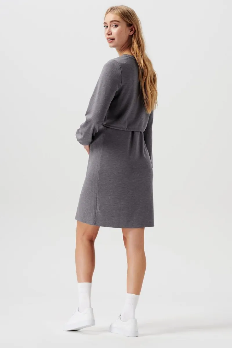 stillkleid__medium_grey_1.webp Noppies Kleider | Kleider-Still-Kleid -