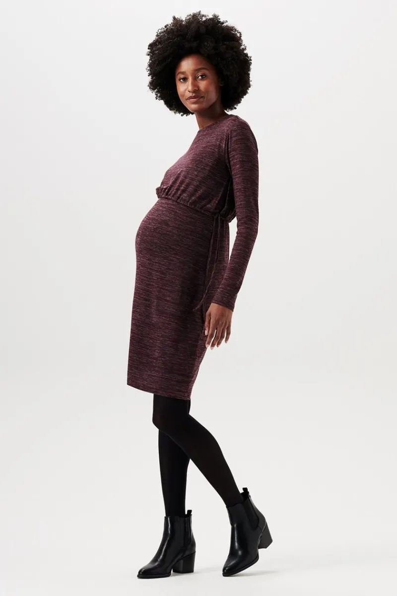 stillkleid__plum_brown_13-1.webp Noppies Kleider | Kleider-Still-Kleid -