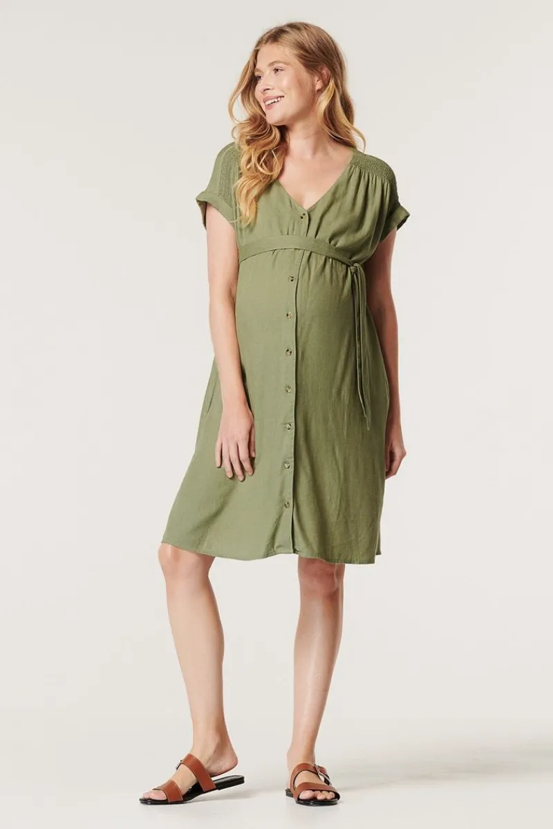 stillkleid__real_olive_10-1.webp Noppies Kleider | Kleider-Still-Kleid -