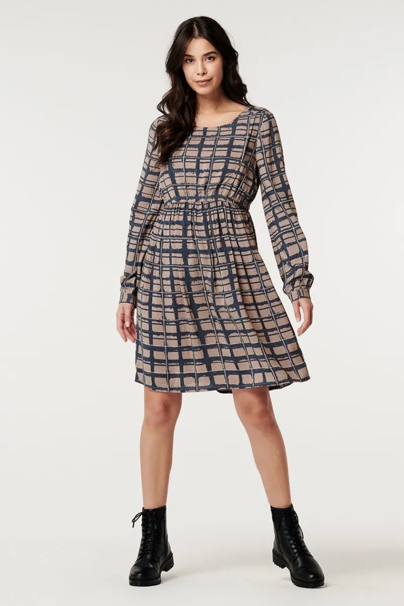 stillkleid__taupe_grey_7.webp Noppies Kleider | Kleider-Still-Kleid -
