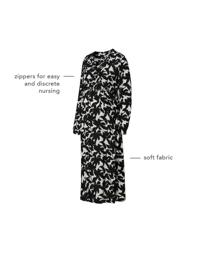stillkleid_isaya__black_6.webp Noppies Kleider | Kleider-Still-Kleid Isaya -
