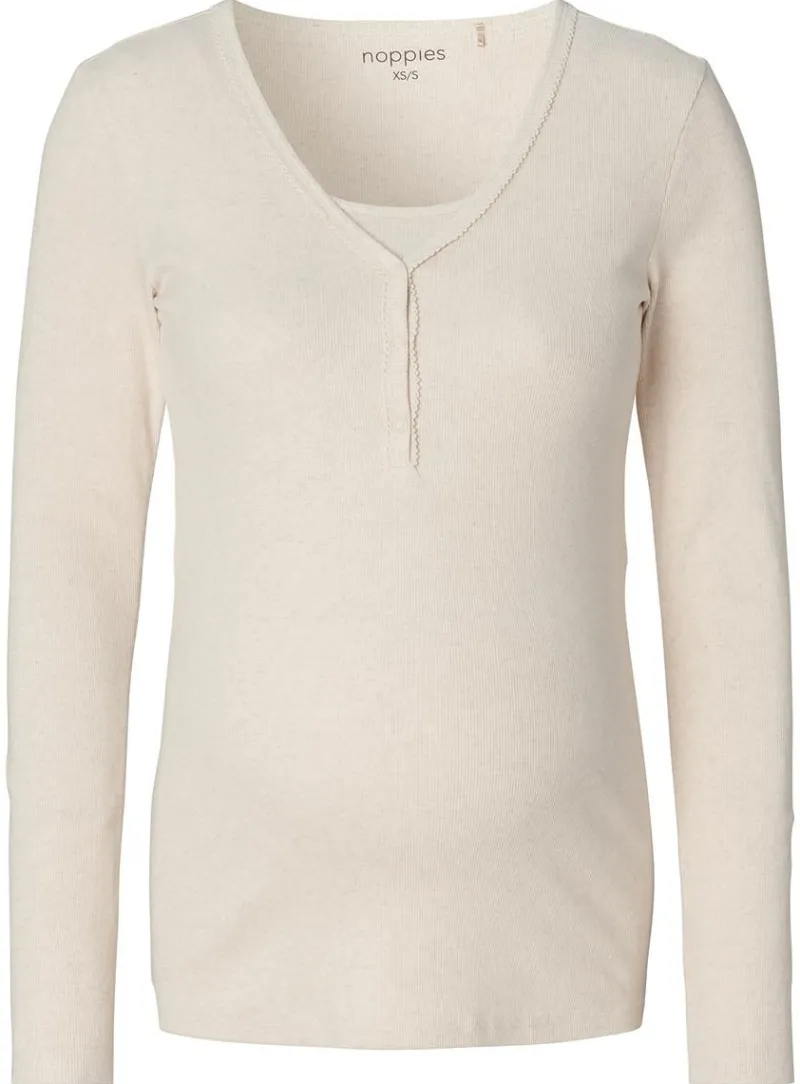 stillschlaftop_amala__oat_8.webp Noppies Slips | Still-Pyjama & Loungewear-Still-Schlaftop Amala -
