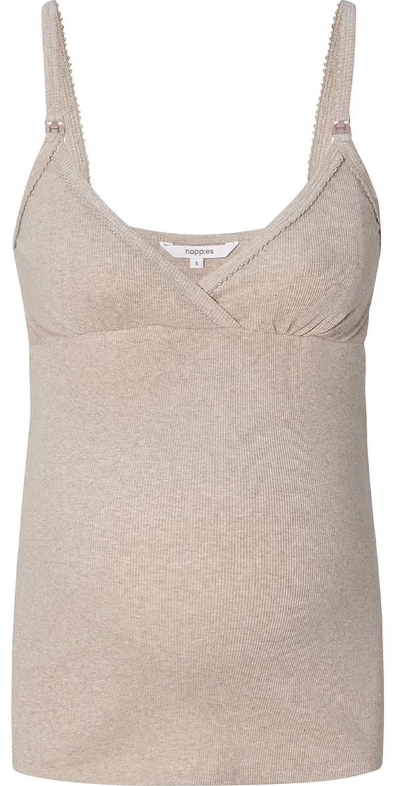 stillschlaftop_maja__taup_2.webp Noppies Still-Pyjama & Loungewear | Nachtwäsche-Still-Schlaftop Maja -