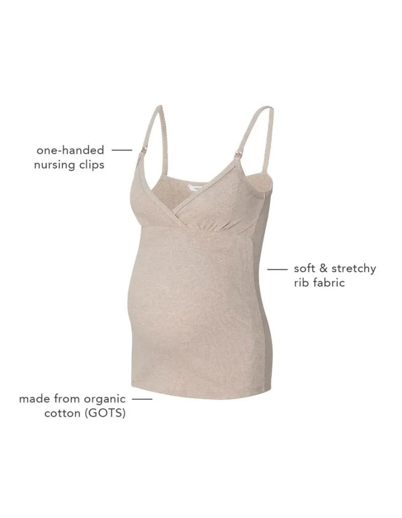 stillschlaftop_maja__taup_7.webp Noppies Still-Pyjama & Loungewear | Nachtwäsche-Still-Schlaftop Maja -