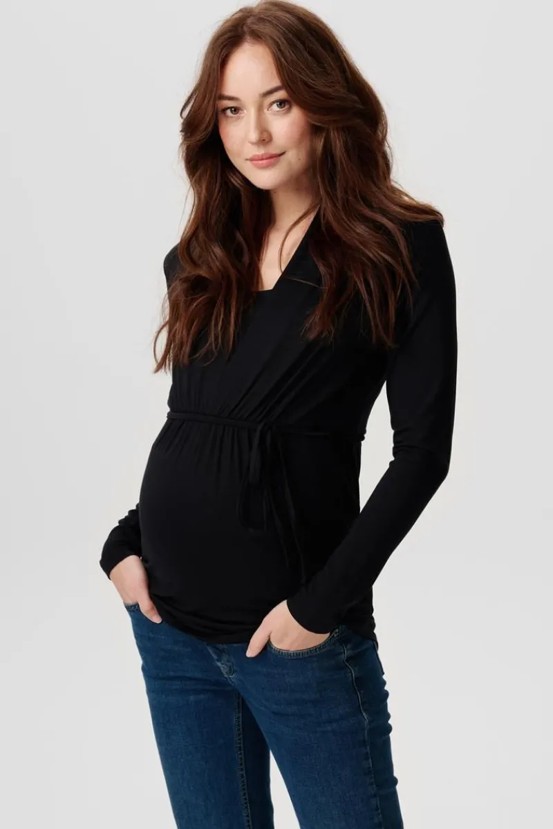 stillshirt__black_9.webp Noppies Shirts | Shirts-Still-Shirt -