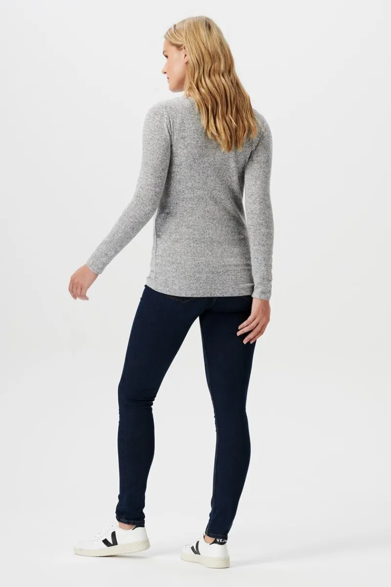 stillshirt_lane__grey_mel_1.webp Noppies Shirts-Still-Shirt Lane -