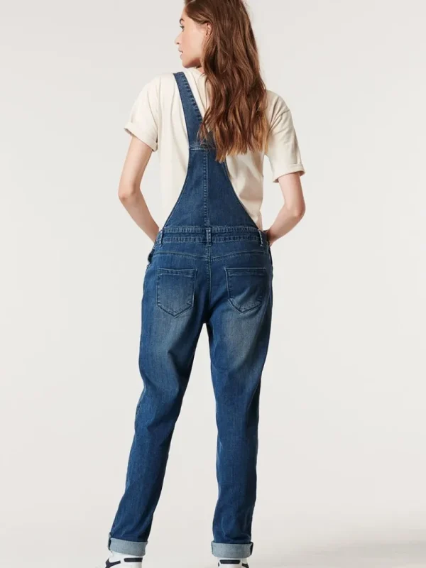 Noppies Jeans-Straight Umstandsjeans Salopette -