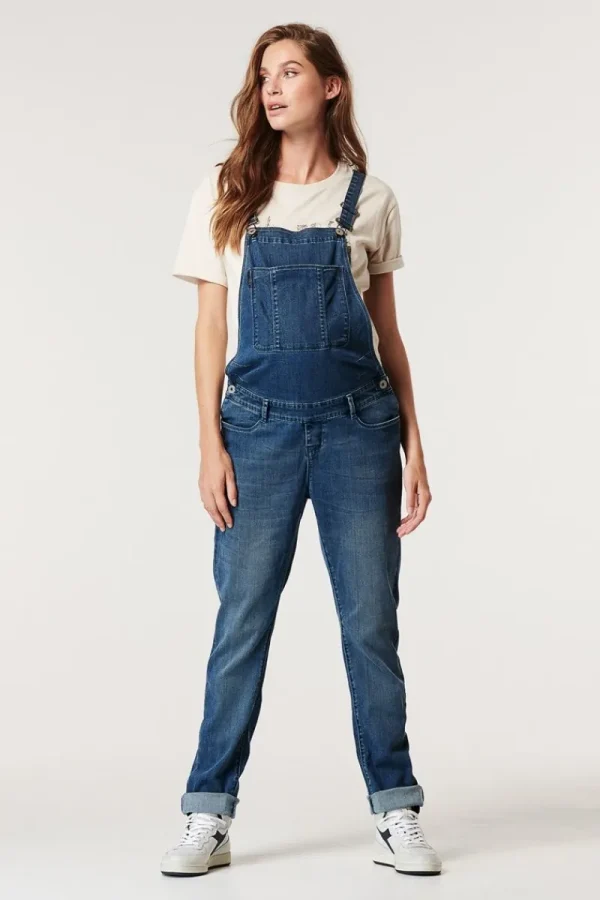 Noppies Jeans-Straight Umstandsjeans Salopette -