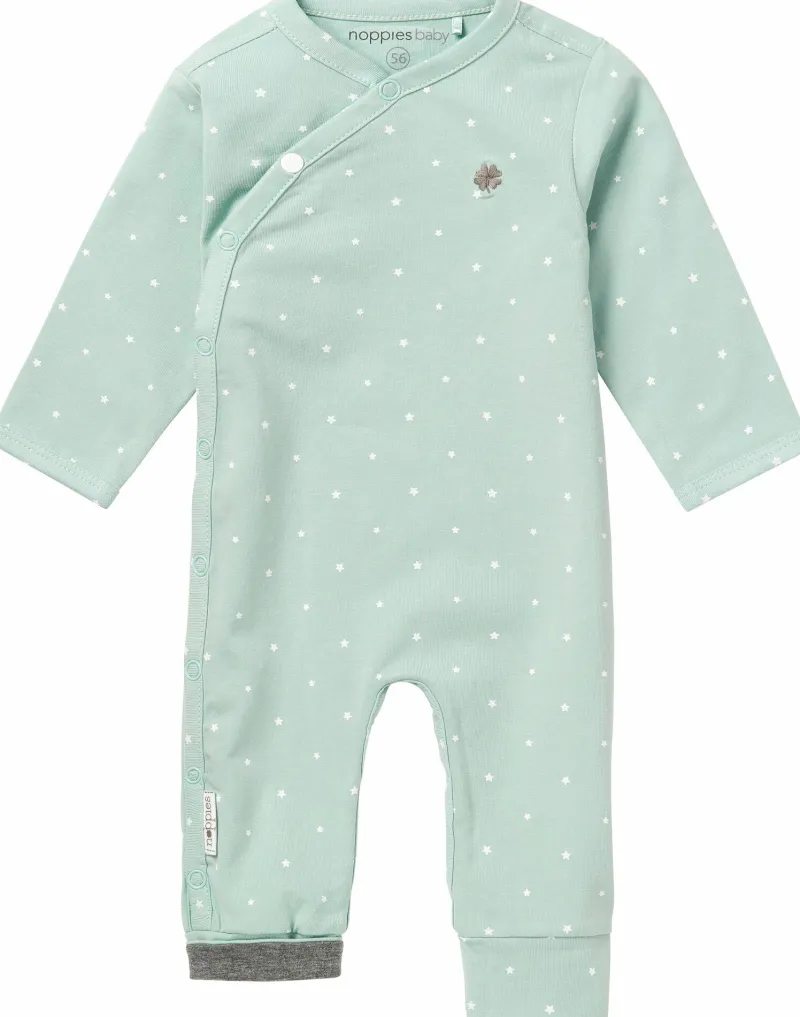 strampler_lou__grey_mint_7.webp Noppies Spielanzug | Basics-Strampler Lou -