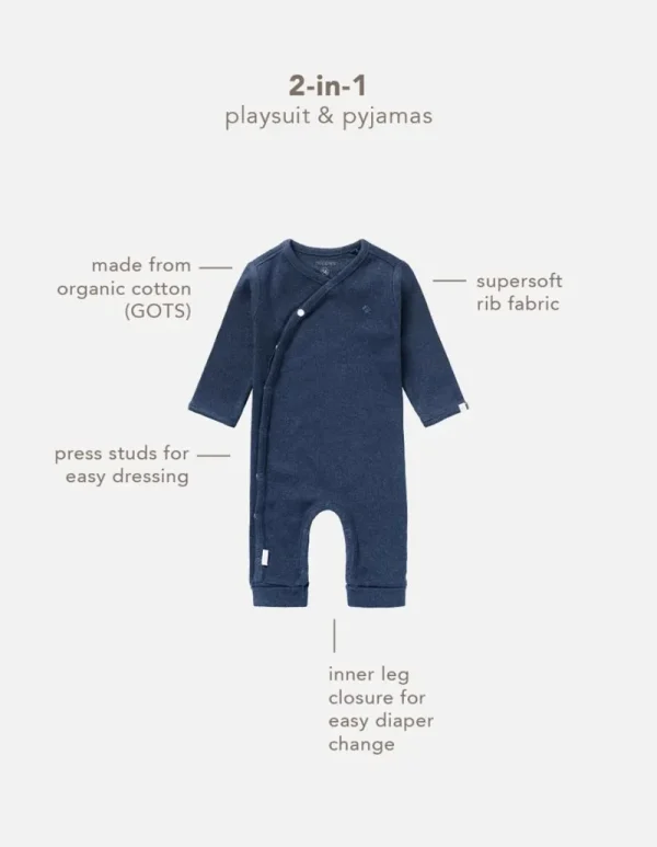 Noppies Spielanzug | Basics-Strampler Nevis -