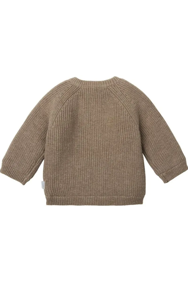 strickjacke_nevers__taupe_1.webp Noppies Strickjacken | Basics-Strickjacke Nevers -