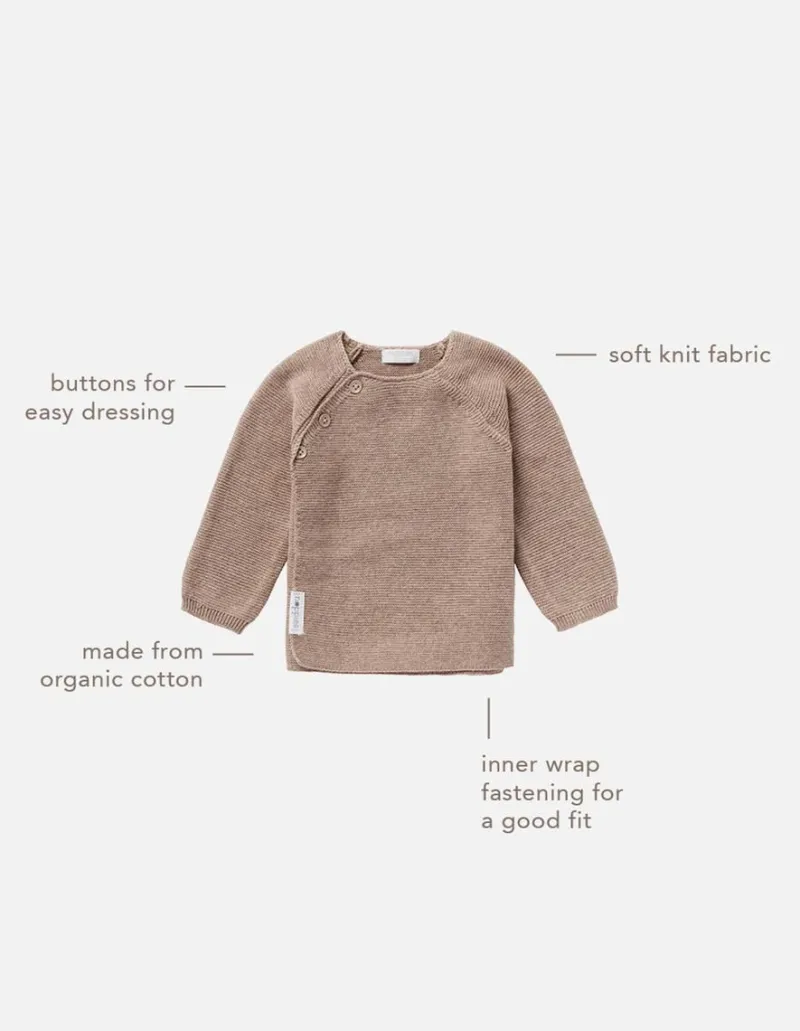 strickjacke_pino__taupe_m_10.webp Noppies Strickjacken | Basics-Strickjacke Pino -