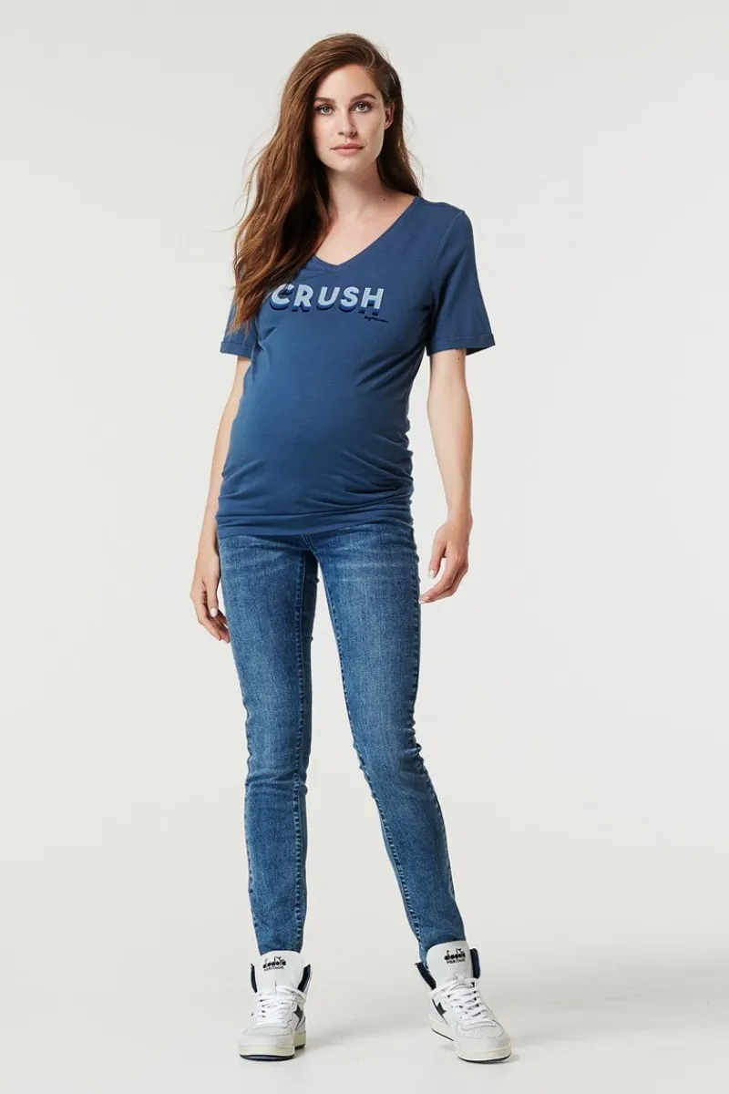 tshirt_crush__dark_denim_0.webp Noppies T-Shirts-T-shirt Crush -