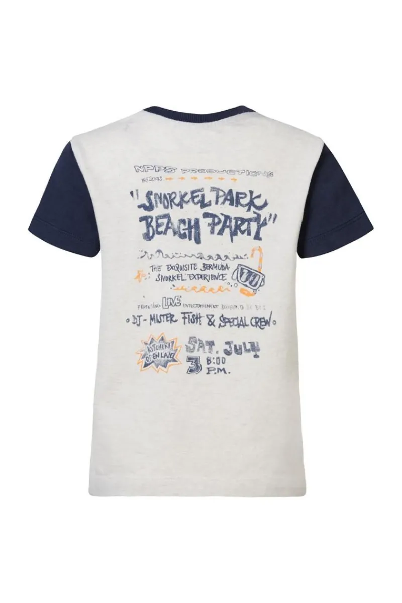 tshirt_dexter__oatmeal_3.webp Kinder Noppies Shirts-T-shirt Dexter -