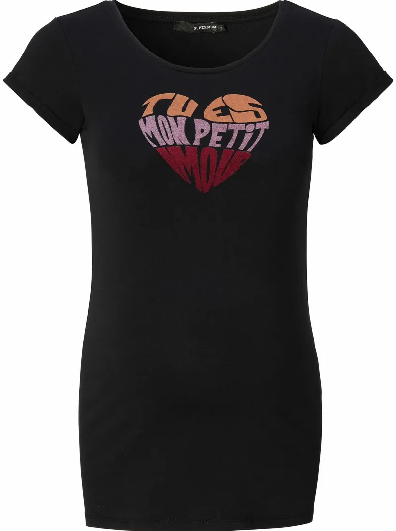 tshirt_heart__black_2.webp Noppies T-Shirts-T-shirt Heart -