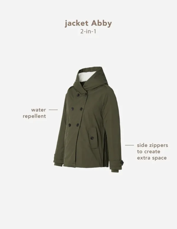 Noppies Jacken & Blazers-Umstandsjacke Winter Abby 2-way -