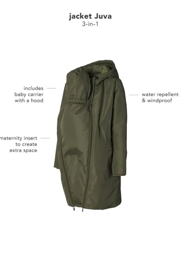 Noppies Jacken & Blazers-Umstandsjacke Winter Juva -