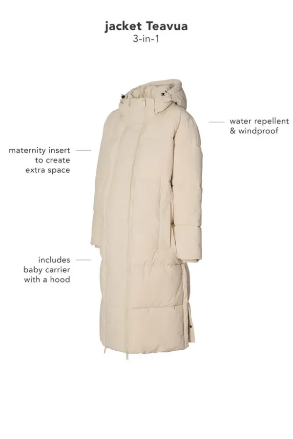 Noppies Jacken & Blazers-Umstandsjacke Winter Teavu -