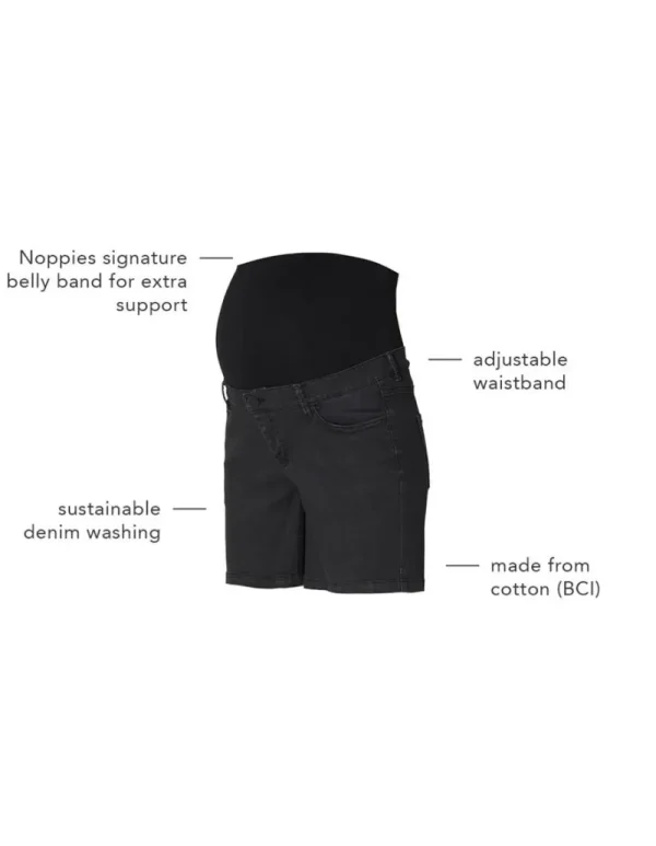Noppies Jeans-Umstandsshorts Jeans Jamie -