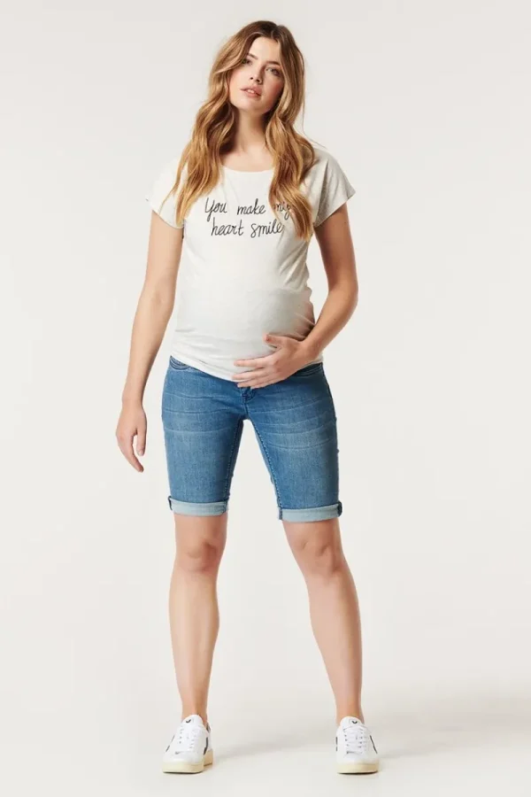 Noppies Jeans-Umstandsshorts Jeans Latta -